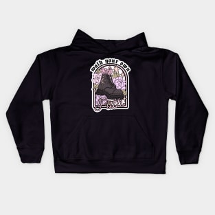 walk your own path Kids Hoodie